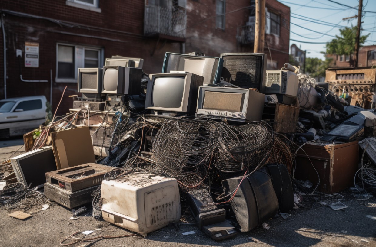 TV Disposal Are Dumpsters the Right Choice? The Dumpster Rental Guys