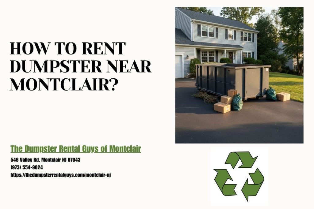 How To Rent Dumpster Near Montclair